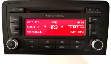 Original Audi A3 8P Symphony 6-fach CD Autoradio 8P0035194M